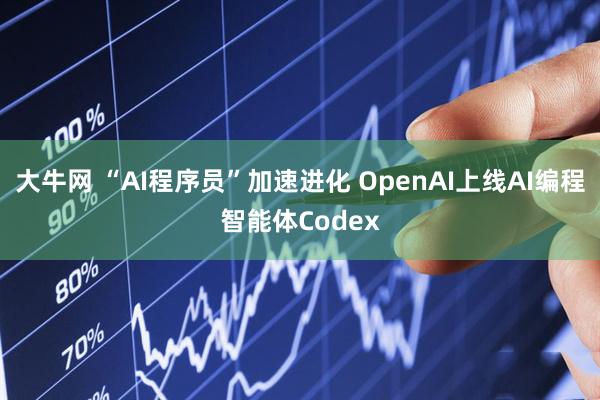 大牛网 “AI程序员”加速进化 OpenAI上线AI编程智能体Codex