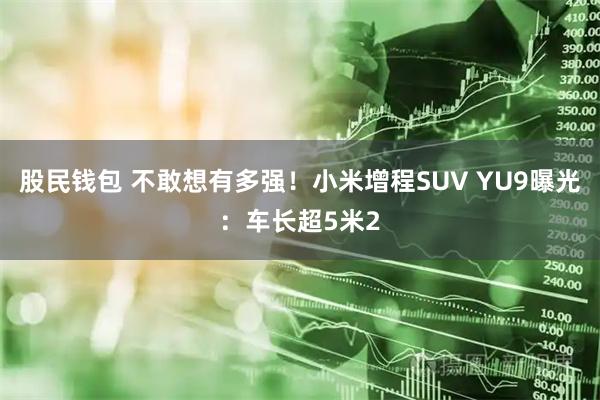 股民钱包 不敢想有多强！小米增程SUV YU9曝光：车长超5米2