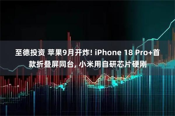 至德投资 苹果9月开炸! iPhone 18 Pro+首款折叠屏同台, 小米用自研芯片硬刚